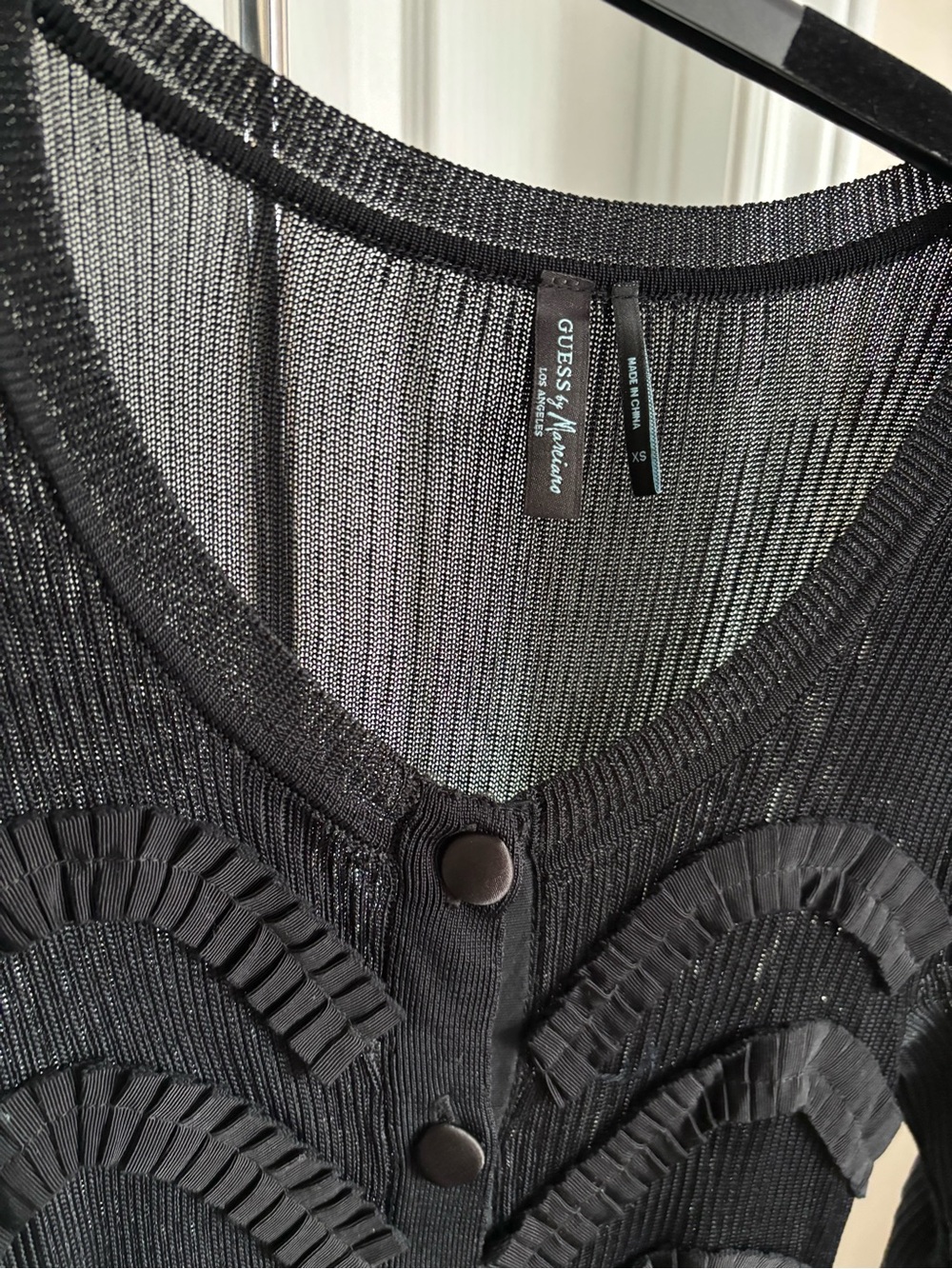 Guess by Marciano Black Midi Dress